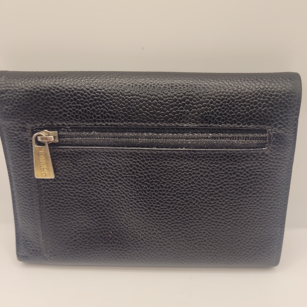Chanel Black Leather Clutch - Picture 2 of 7